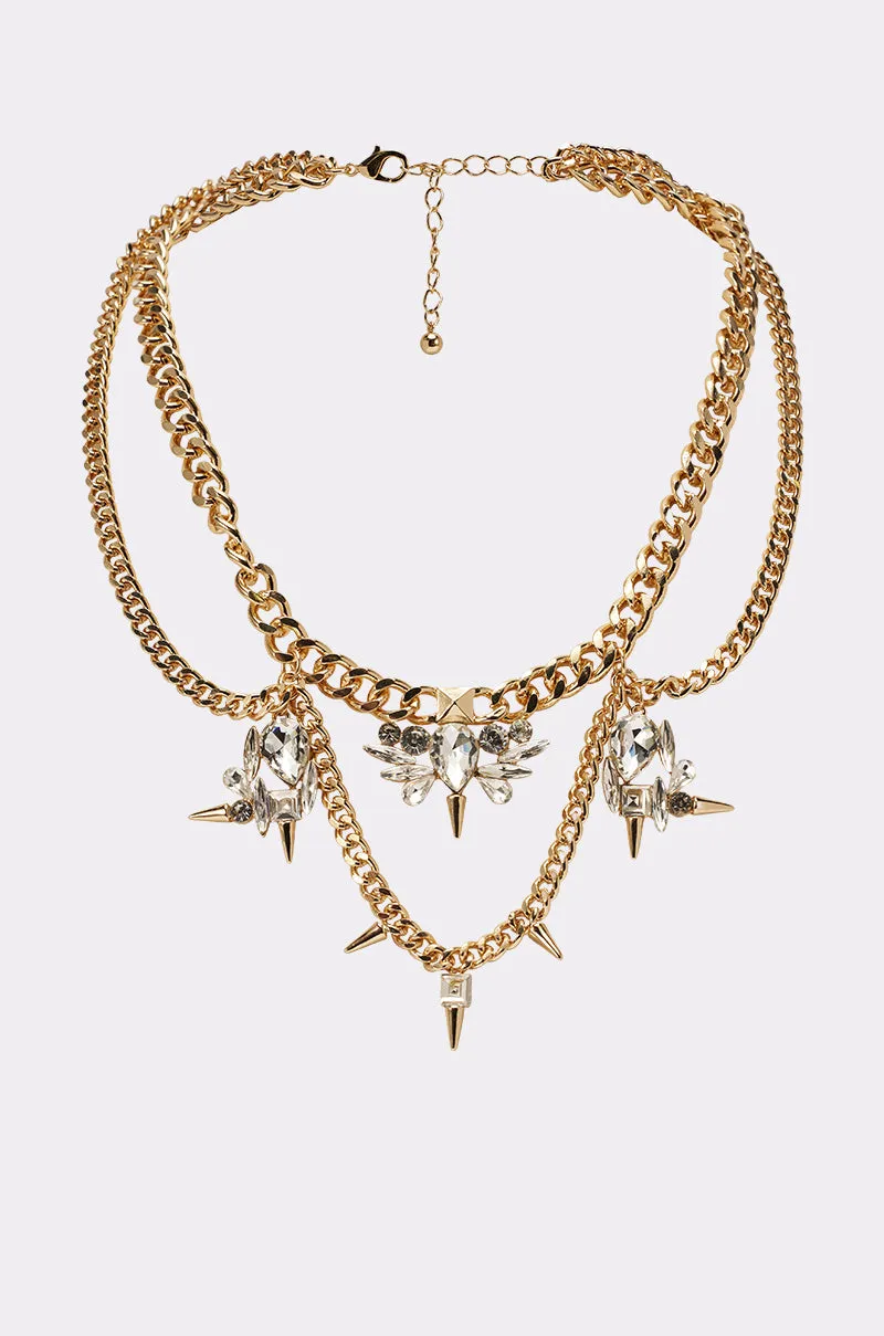 SPIKEY NECKLACE sold by AKIRA