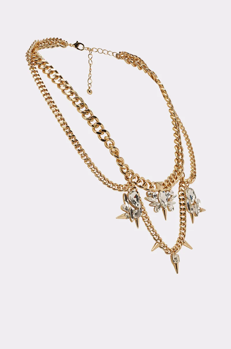 SPIKEY NECKLACE sold by AKIRA product image thumbnail 3