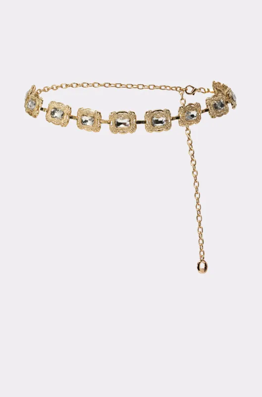 GODDESS VIBES CHAIN BELT made by AKIRA