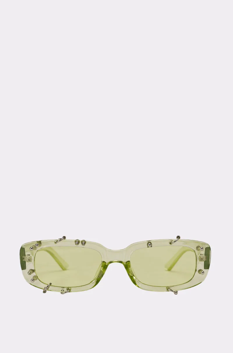 WITH A TWIST SUNGLASSES sold by AKIRA