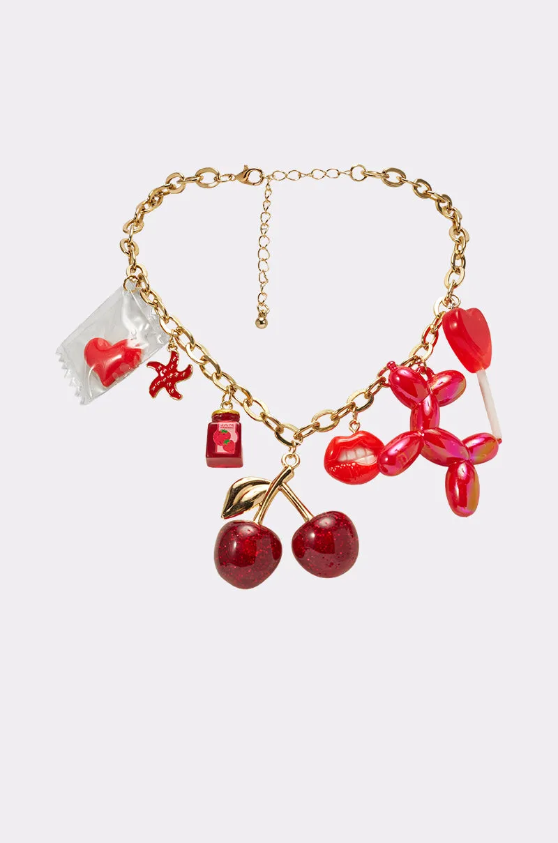 HAVE SOME FUN NECKLACE sold by AKIRA