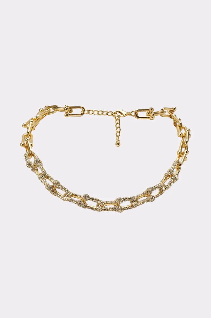 LUXE LIVING GOLD NECKLACE sold by AKIRA product image thumbnail 2