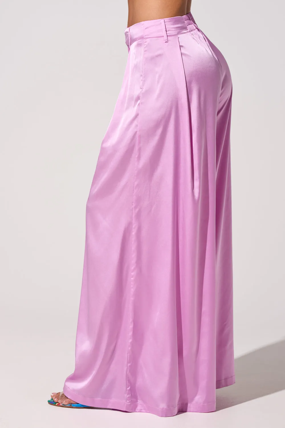 IN FULL BLOOM LIGHT PURPLE TROUSER sold by AKIRA product image thumbnail 5