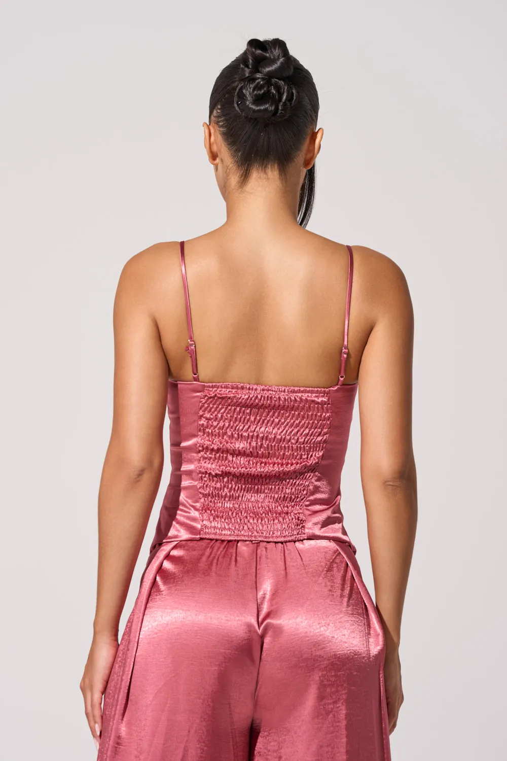 IN FULL BLOOM CORSET IN MAUVE sold by AKIRA product image thumbnail 5