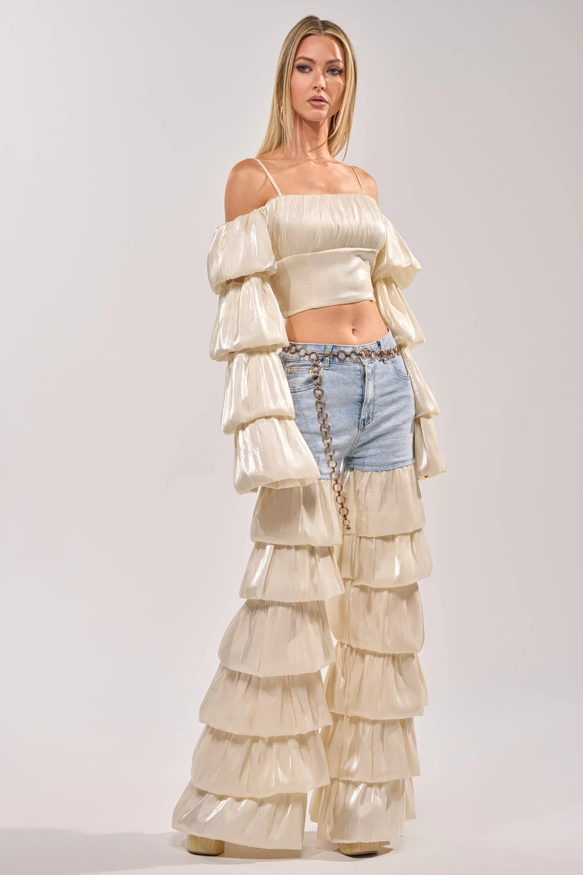 BOUNCIN AROUND BLOUSE sold by AKIRA product image thumbnail 5