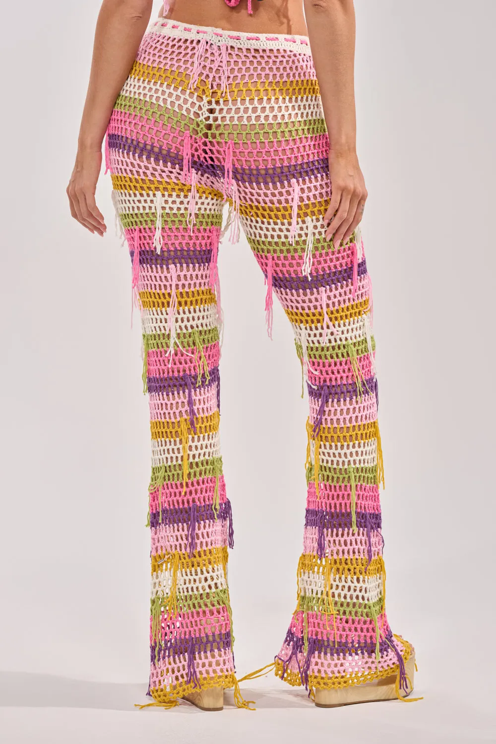 RESORT BABE CROCHET PANT sold by AKIRA product image thumbnail 4