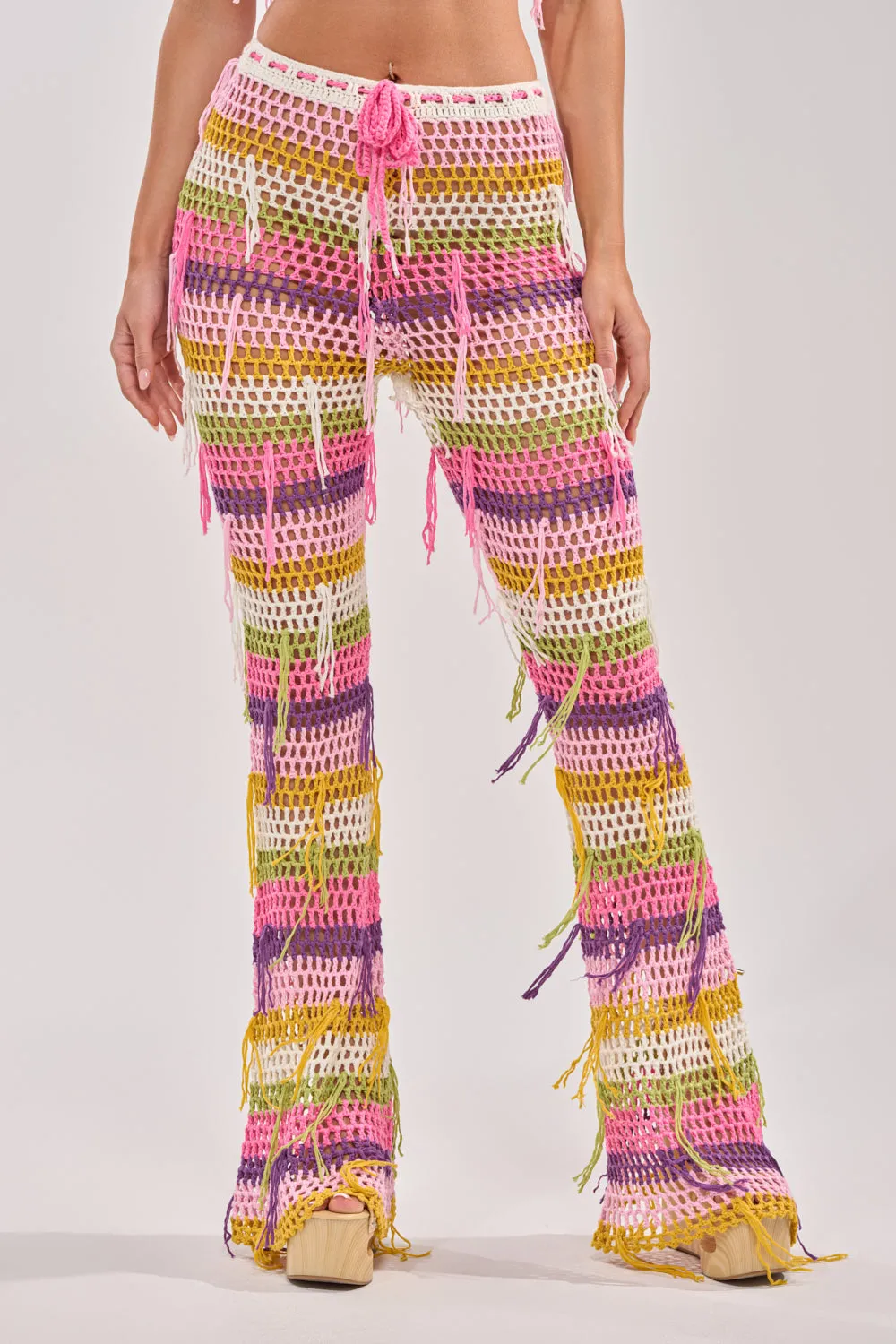 RESORT BABE CROCHET PANT sold by AKIRA product image thumbnail 2