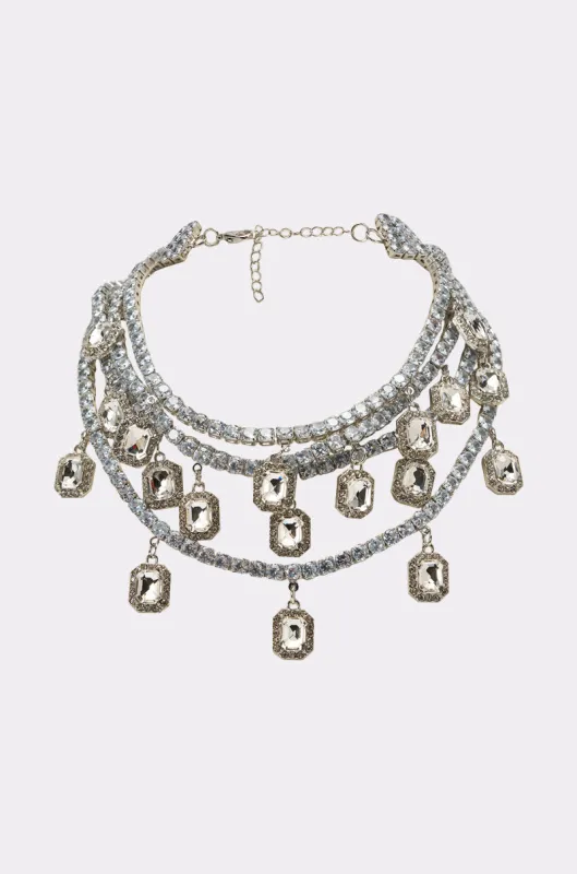 BELLE LAYERED NECKLACE made by AKIRA