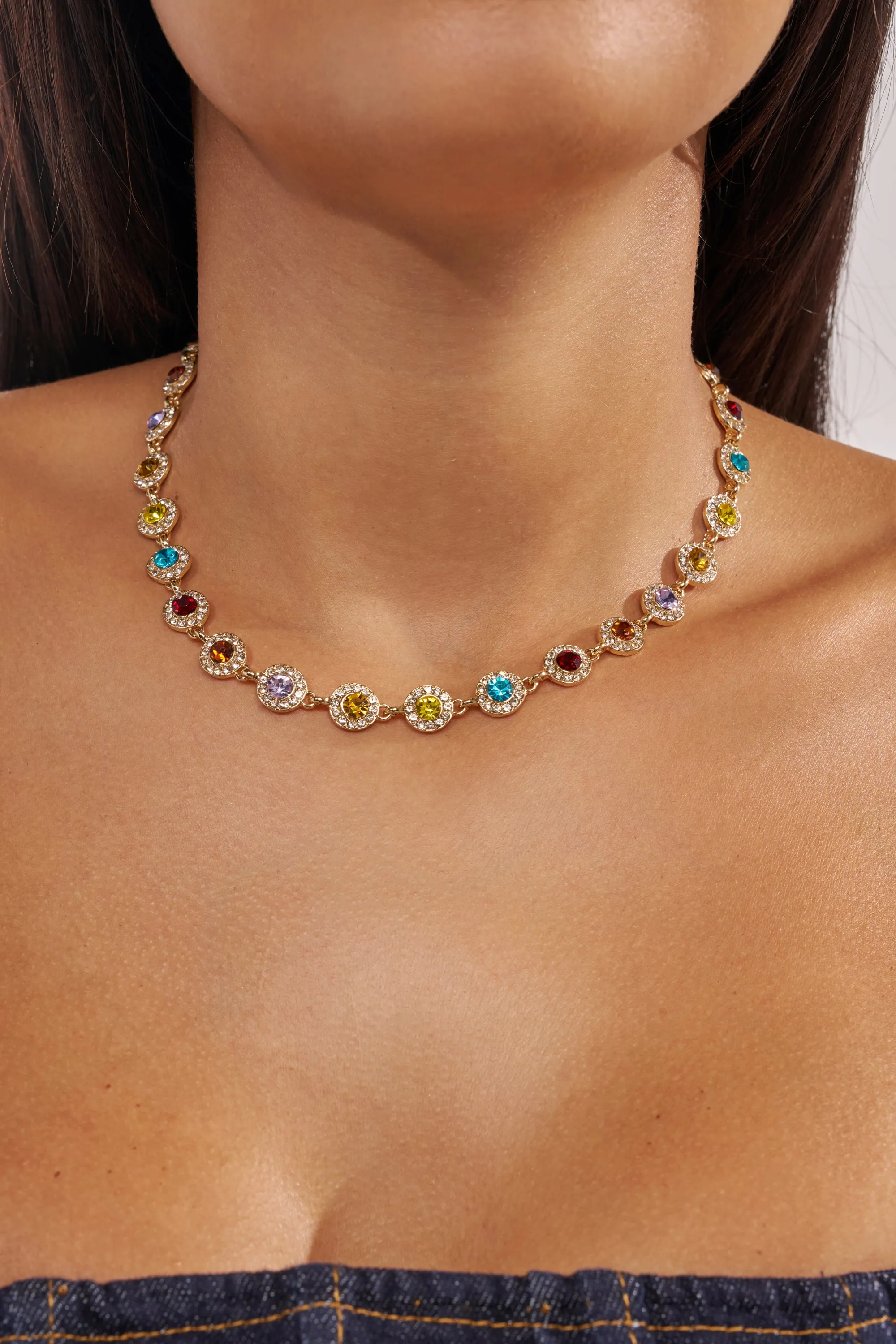 COME CORRECT NECKLACE sold by AKIRA product image thumbnail 3