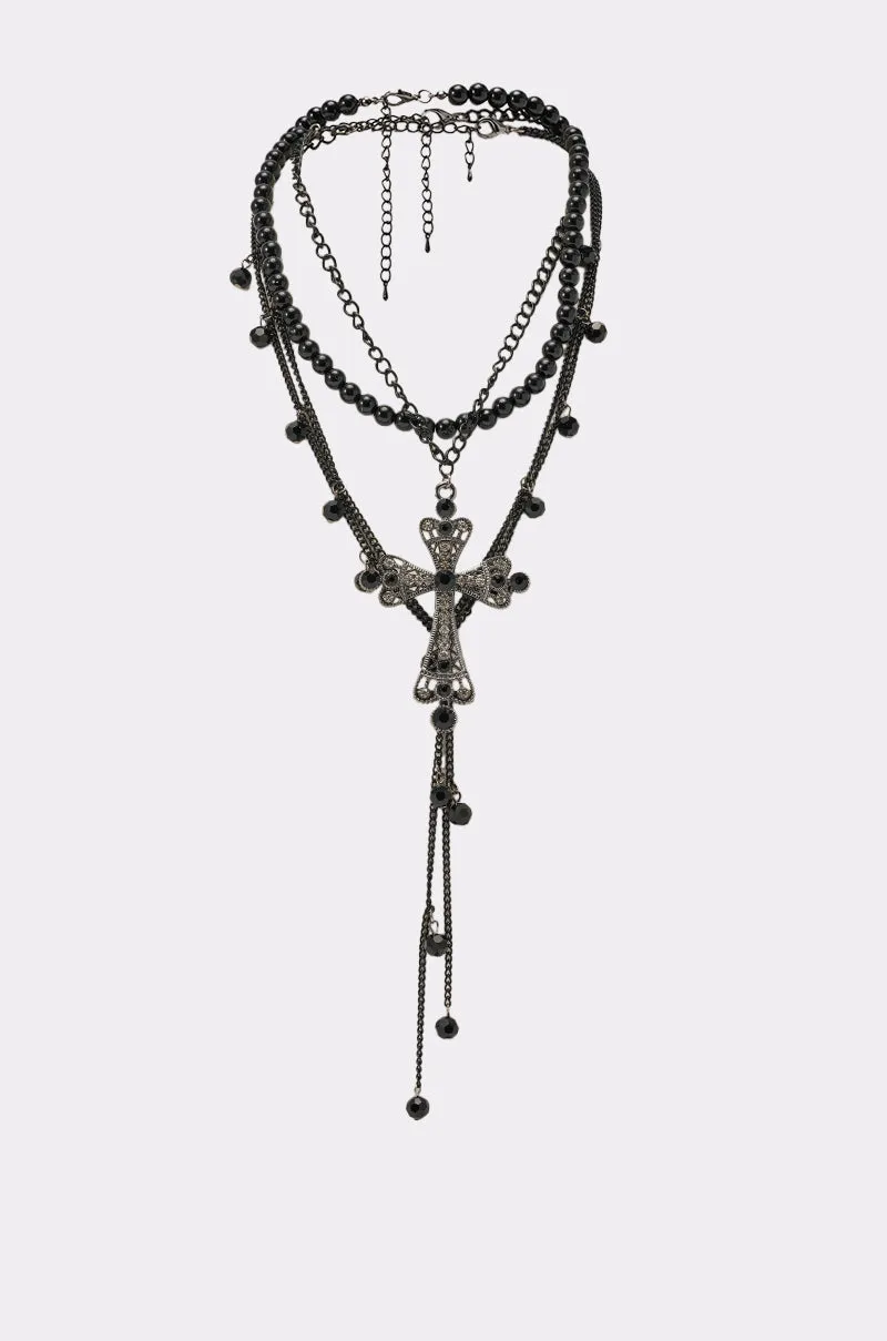TAKE CARE NECKLACE sold by AKIRA