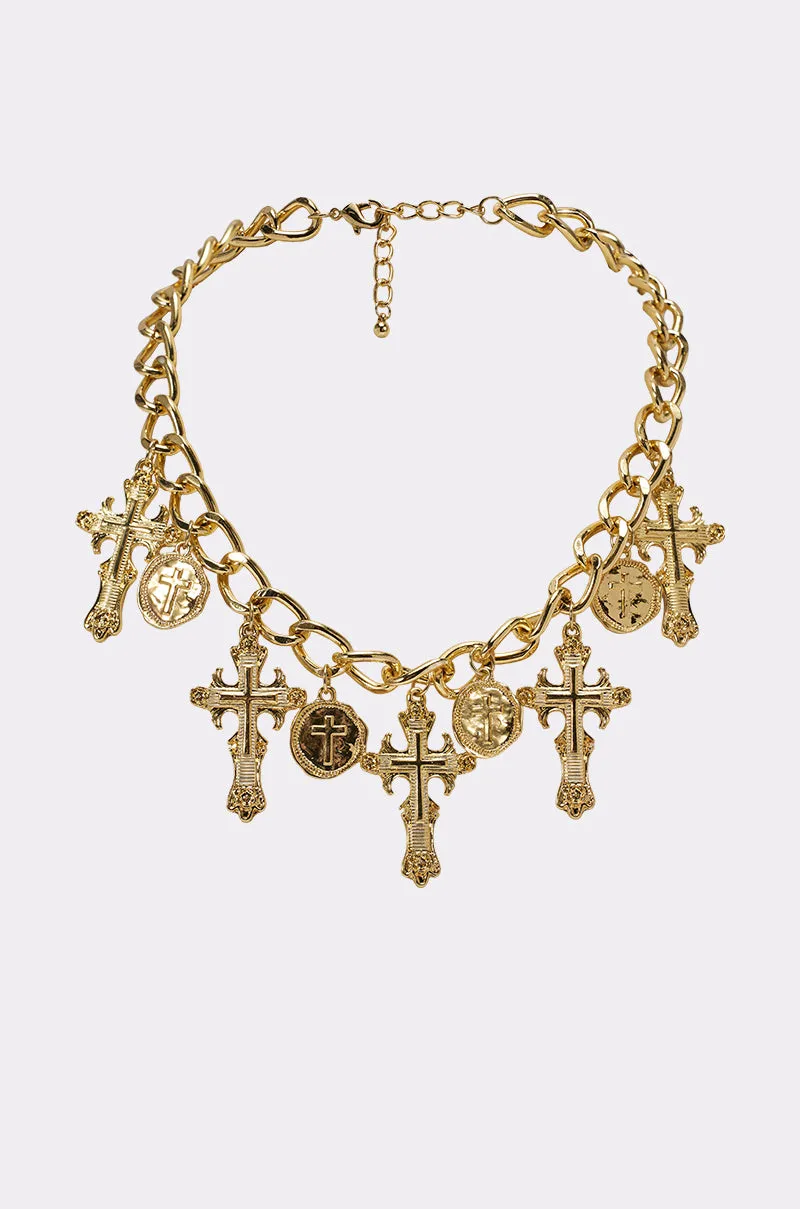 CHARMED LIFE NECKLACE sold by AKIRA product image thumbnail 2