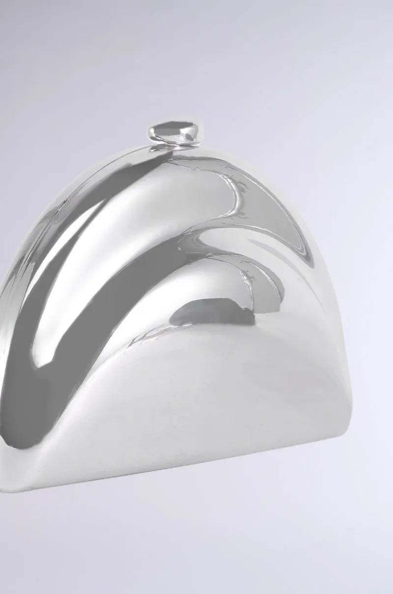 TO THE FUTURE CHROME CLUTCH sold by AKIRA product image thumbnail 4