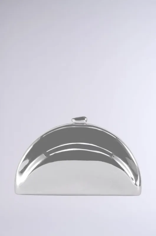 TO THE FUTURE CHROME CLUTCH made by AKIRA