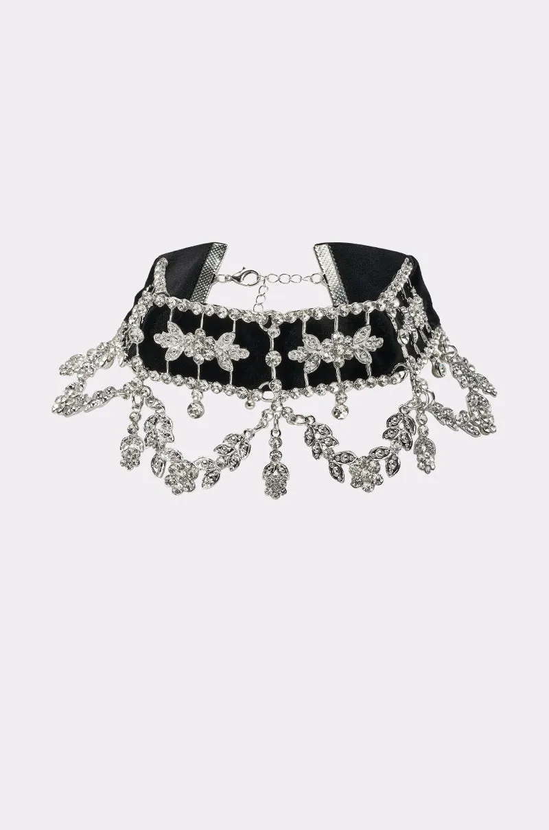 WHERES THE PARTY CHOKER NECKLACE sold by AKIRA