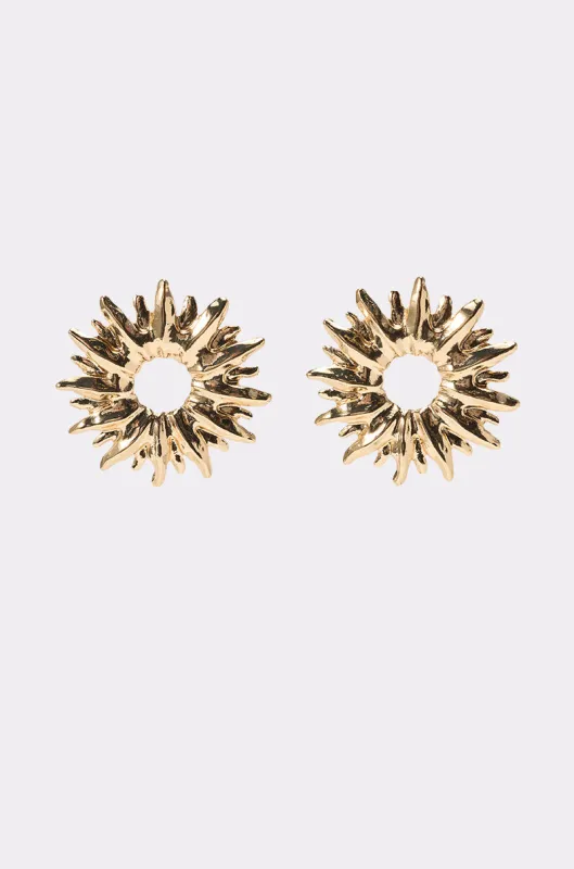 SUNBURST EARRING made by AKIRA