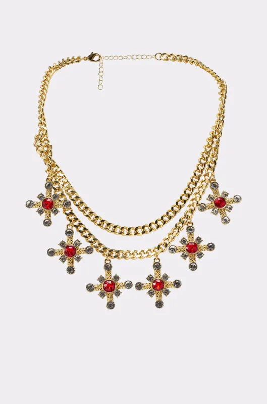 MAXIMUM GLAM NECKLACE made by AKIRA