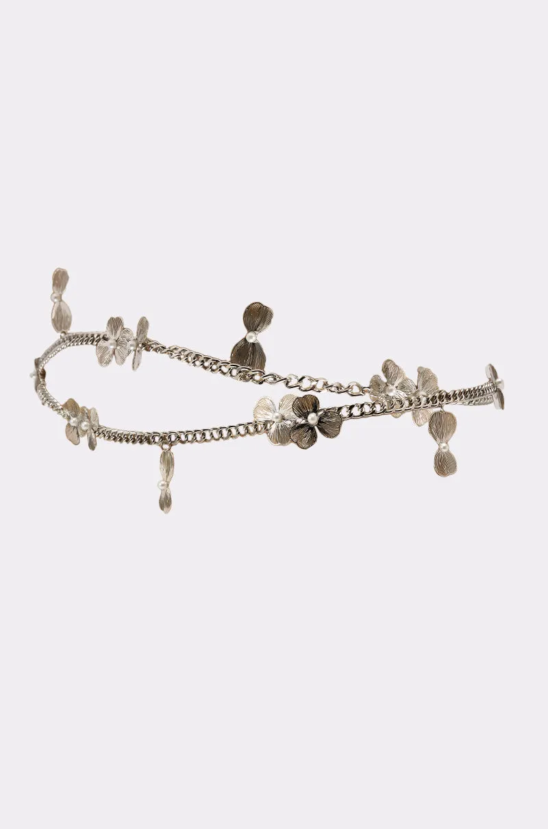 FLORAL BITS CHAIN BELT sold by AKIRA product image thumbnail 3