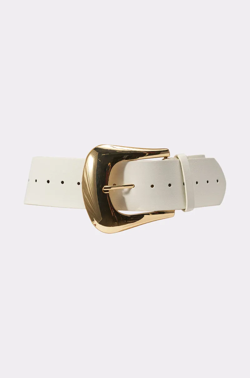 SIZE MATTERS OVERSIZED BUCKLE BELT sold by AKIRA product image thumbnail 2