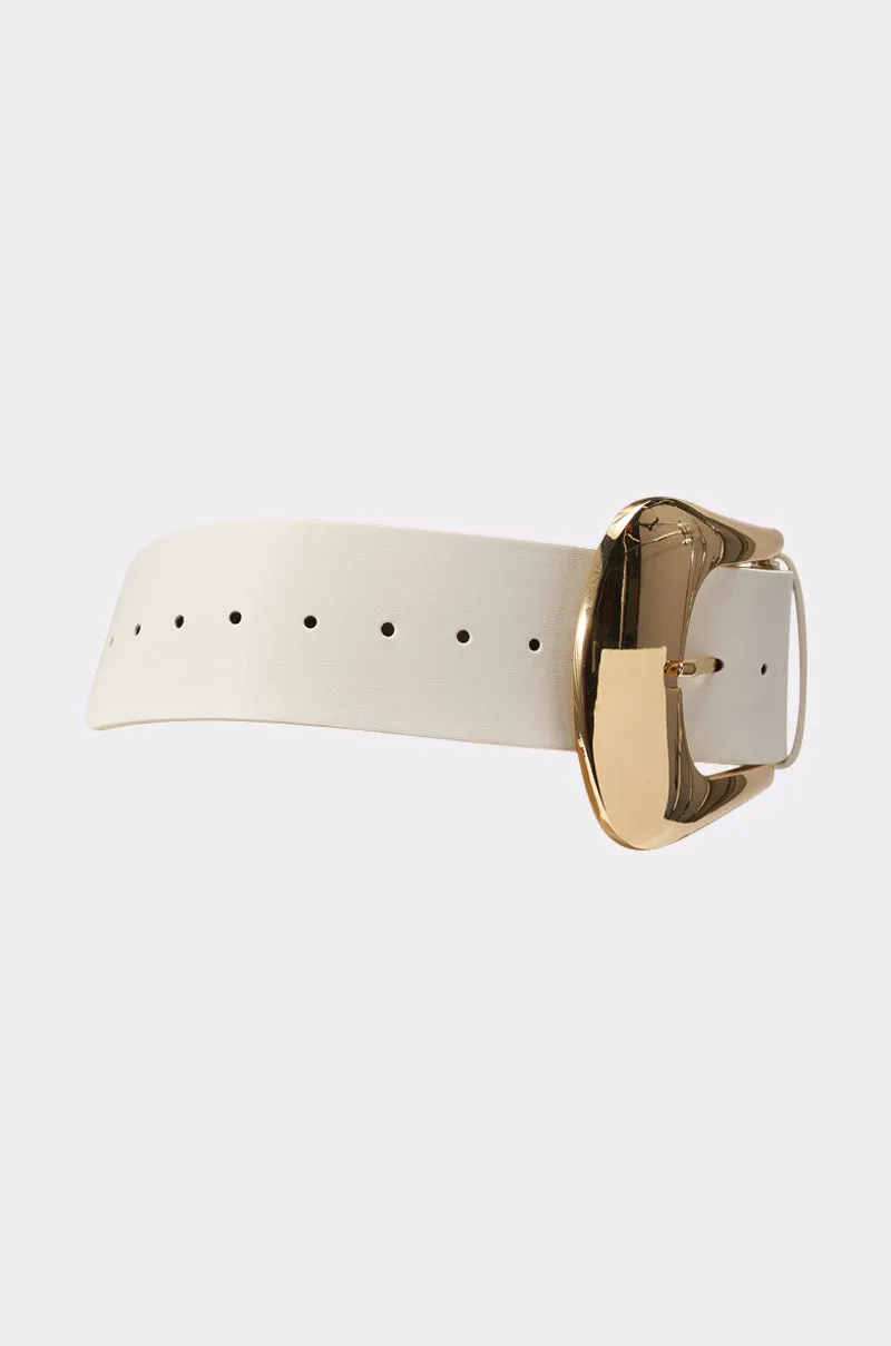 SIZE MATTERS OVERSIZED BUCKLE BELT sold by AKIRA product image thumbnail 3