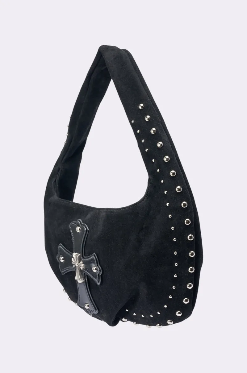 REALLY THAT GIRL SUEDE BAG sold by AKIRA product image thumbnail 3