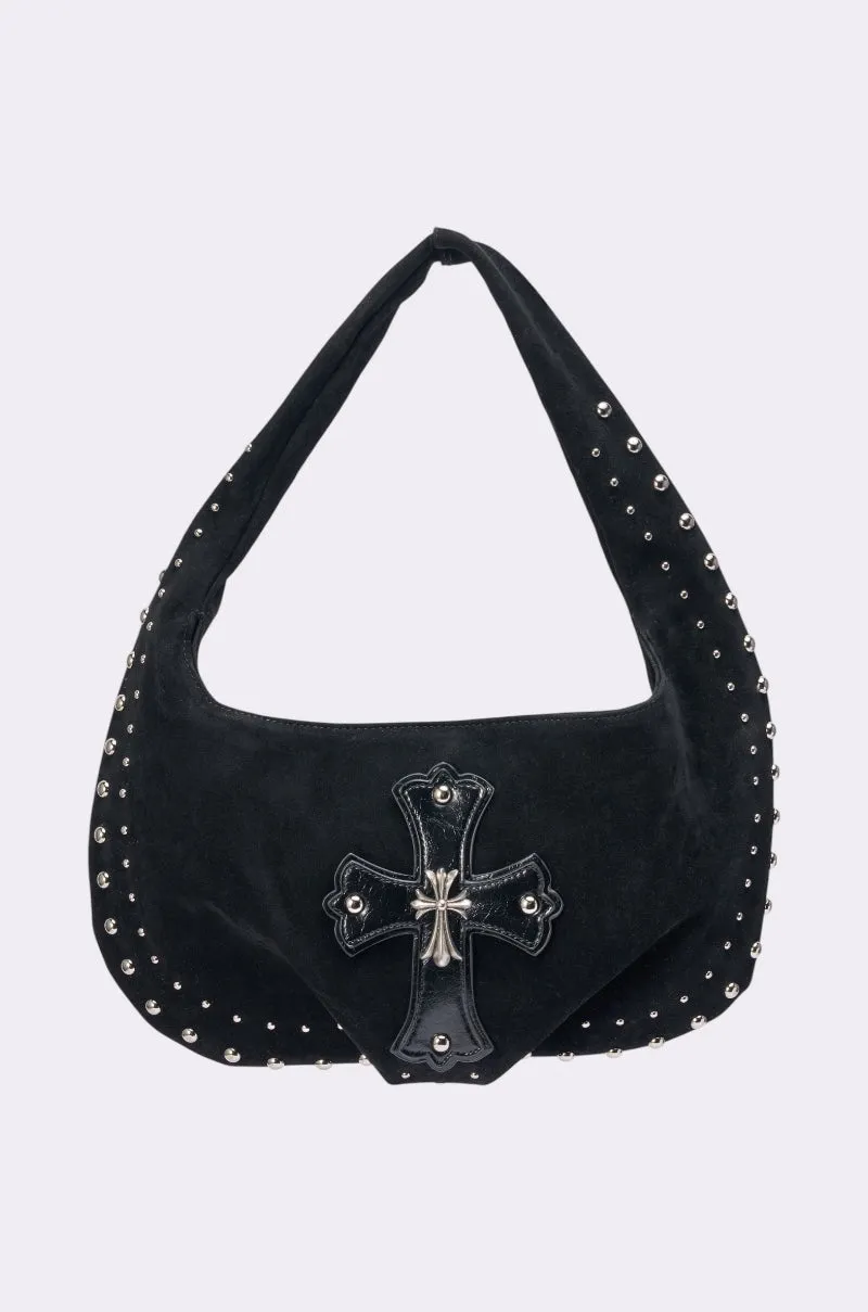 REALLY THAT GIRL SUEDE BAG sold by AKIRA product image thumbnail 2