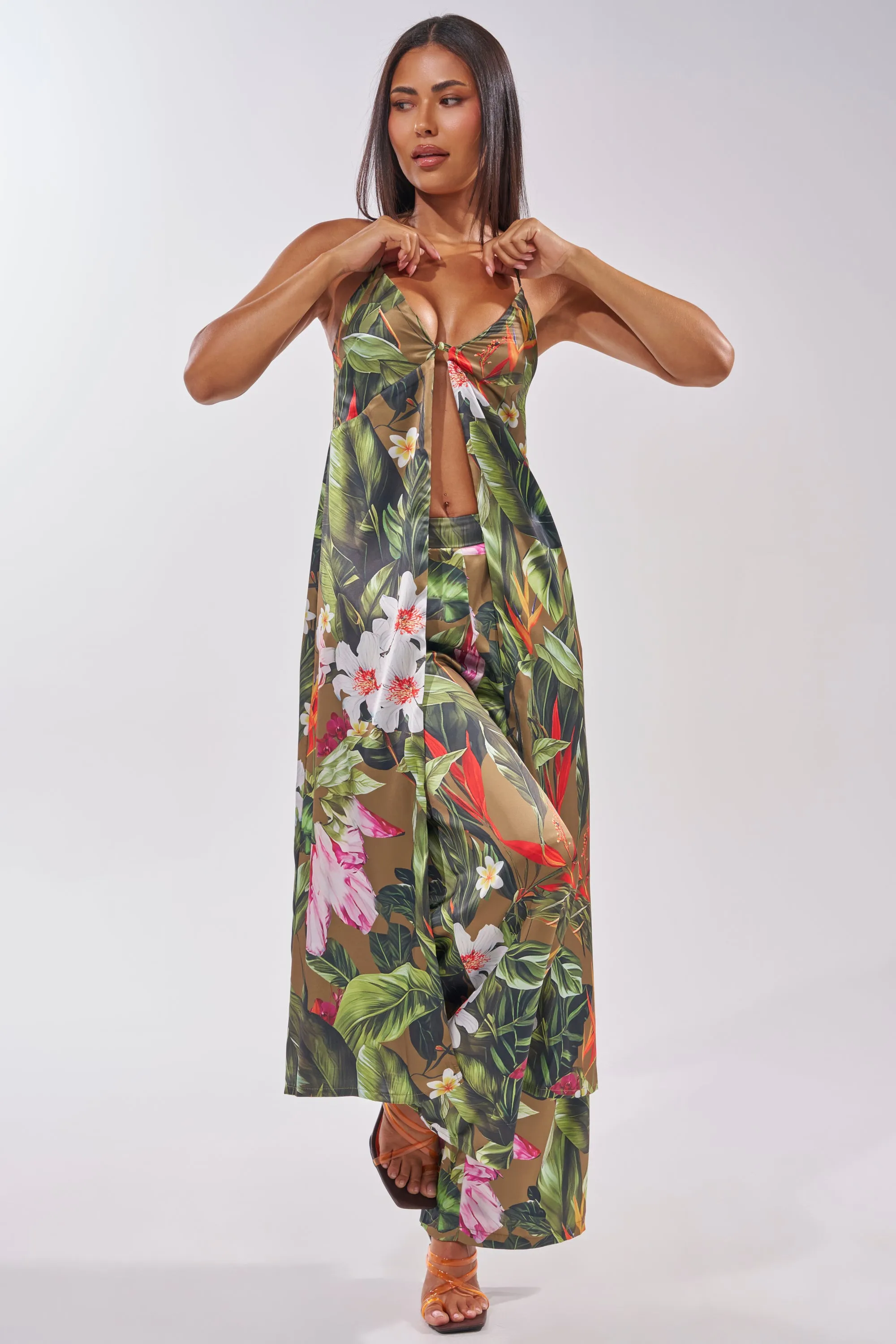 INTO THE WILD FLORAL BLOUSE sold by AKIRA product image thumbnail 3