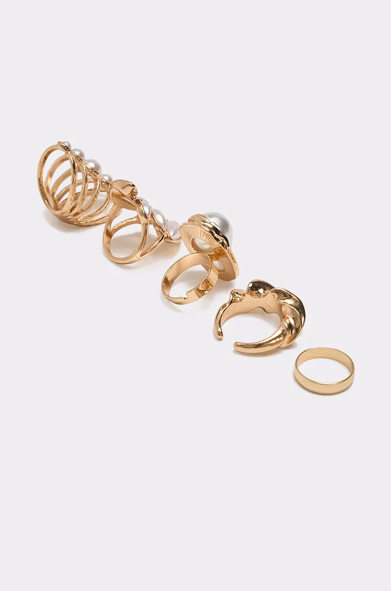 VANJA RING SET sold by AKIRA product image thumbnail 4