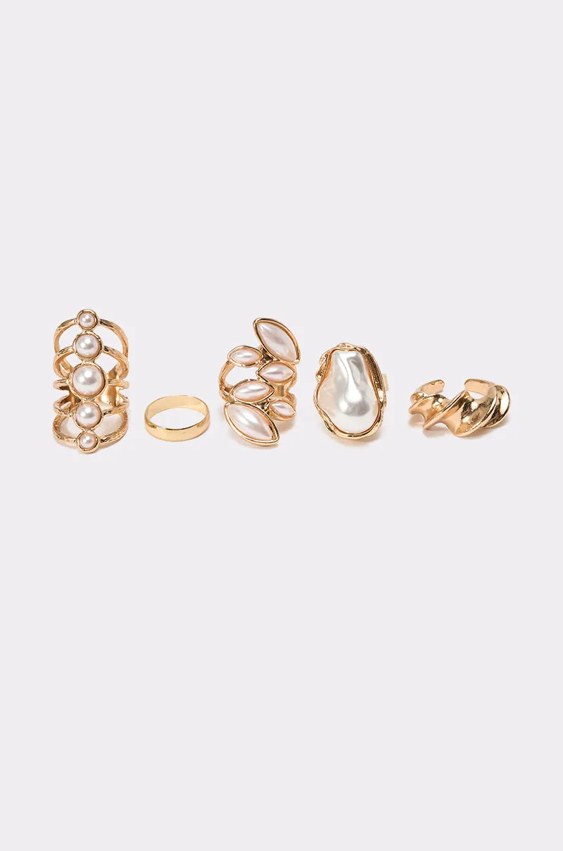 VANJA RING SET sold by AKIRA product image thumbnail 3