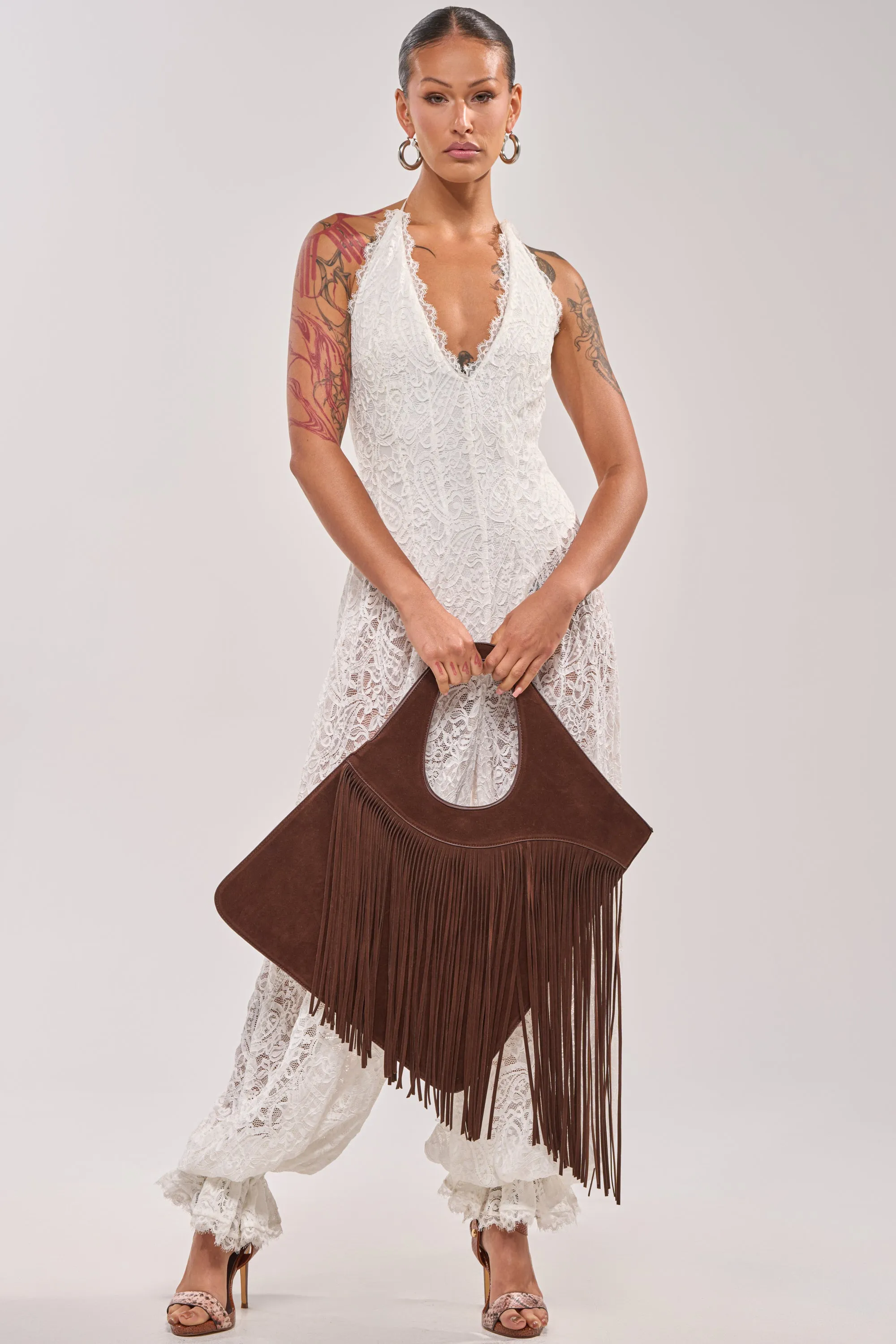 FRINGED OUT SHOULDER PURSE sold by AKIRA product image thumbnail 3