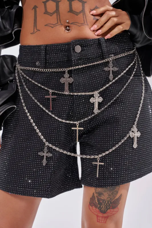ON HIS BOAT CHAIN BELT made by AKIRA