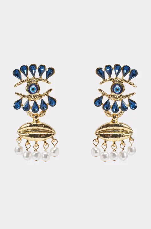 TWO FACED EARRING made by AKIRA