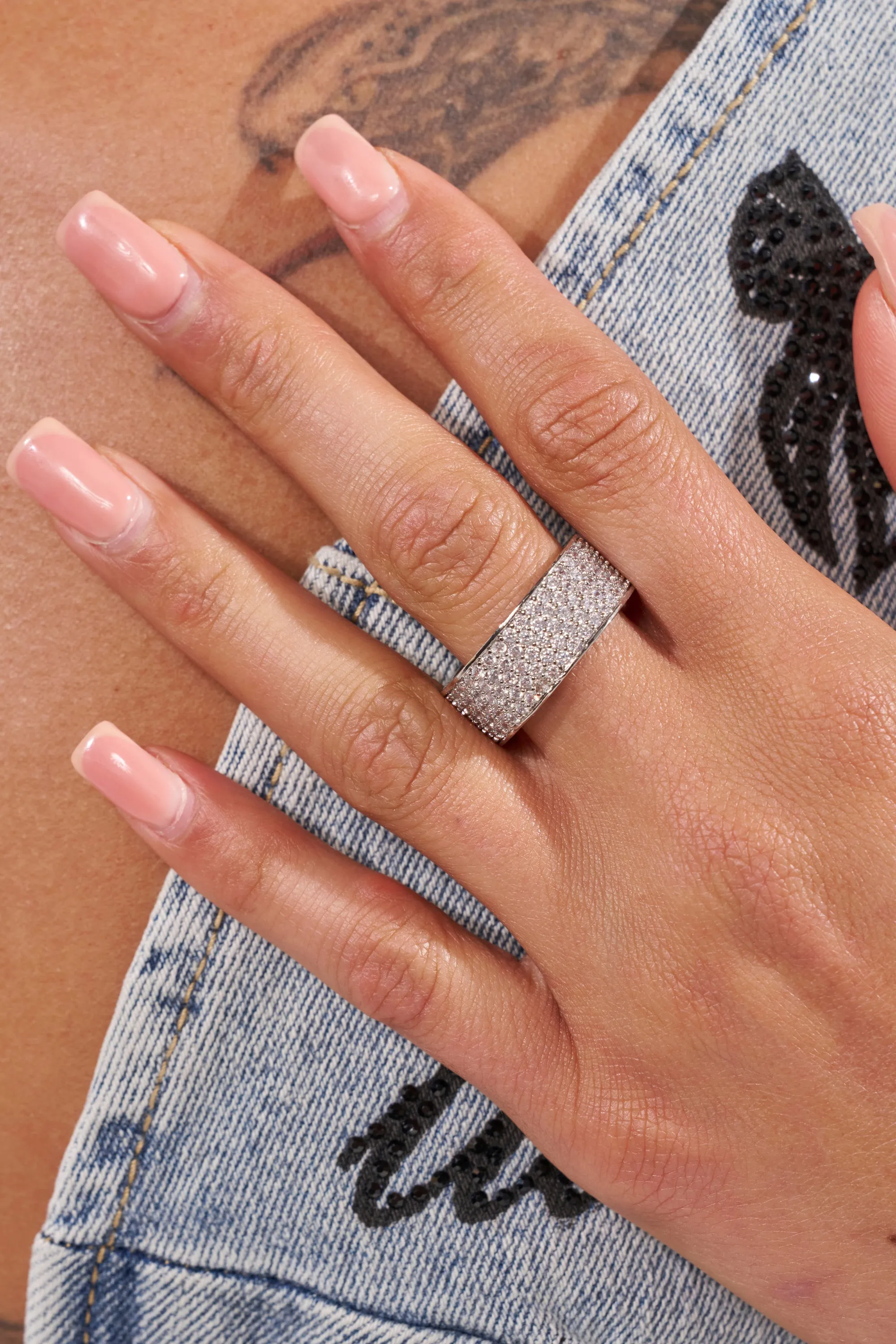 TO INFINITY CZ RING sold by AKIRA product image thumbnail 2