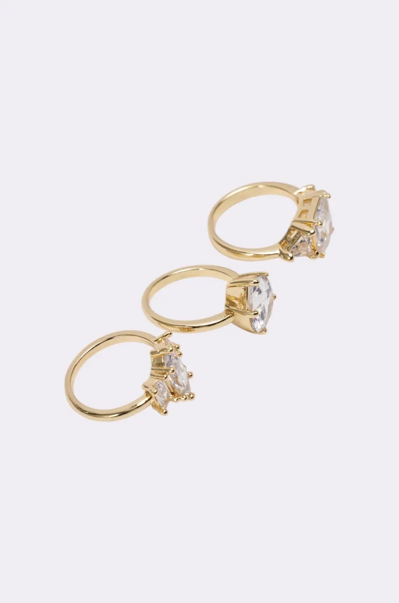 TOP TIER RING SET sold by AKIRA product image thumbnail 4