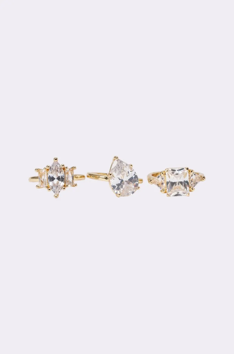 TOP TIER RING SET sold by AKIRA product image thumbnail 2
