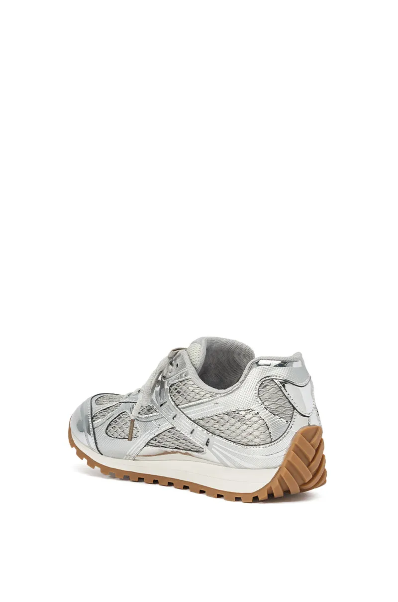 AKIRA GOLD LENIYA SILVER SNEAKER sold by AKIRA product image thumbnail 5