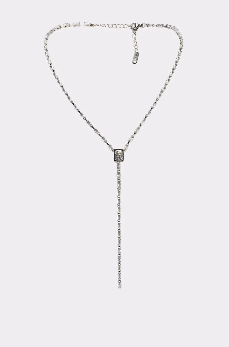 I'M EXPENSIVE NECKLACE IN SILVER sold by AKIRA