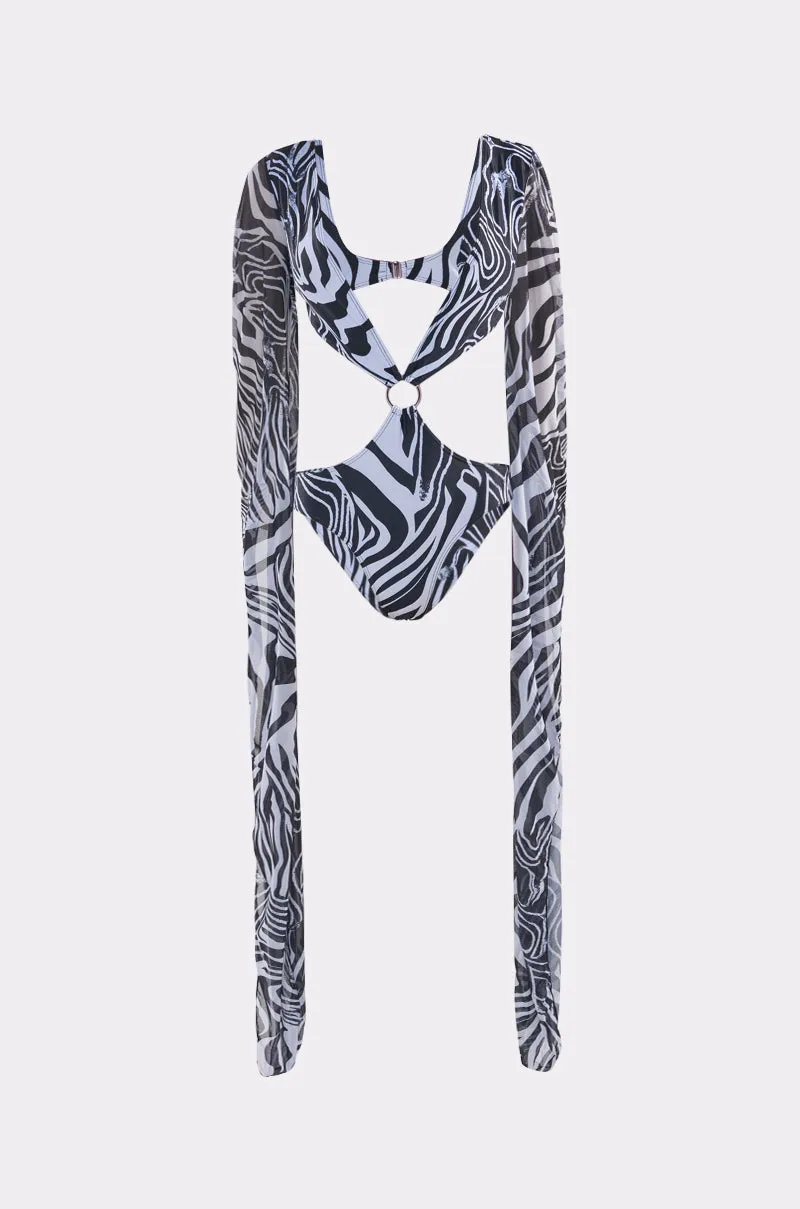 LETS BE WILD SWIMSUIT sold by AKIRA product image thumbnail 4