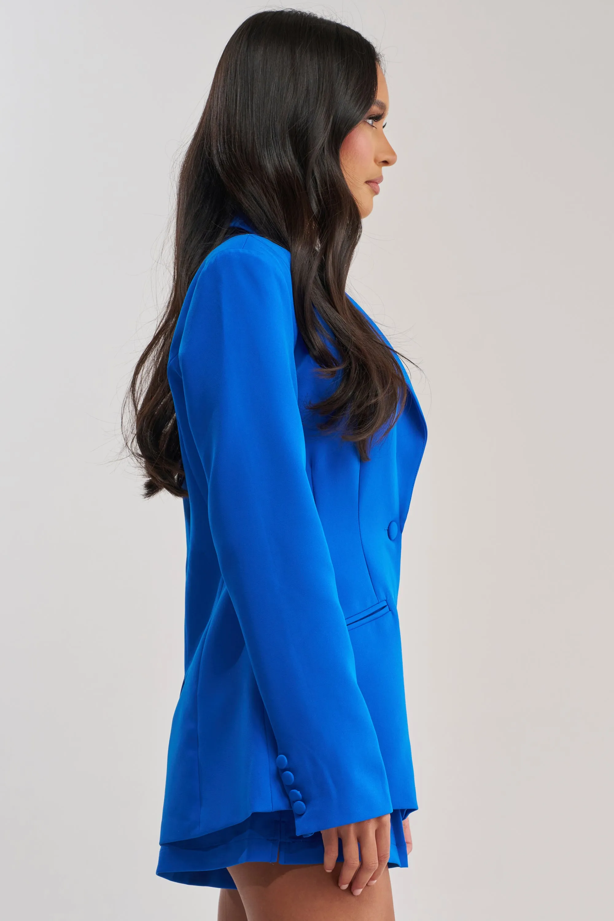 PENELOPE BLAZER IN ROYAL BLUE sold by AKIRA product image thumbnail 4