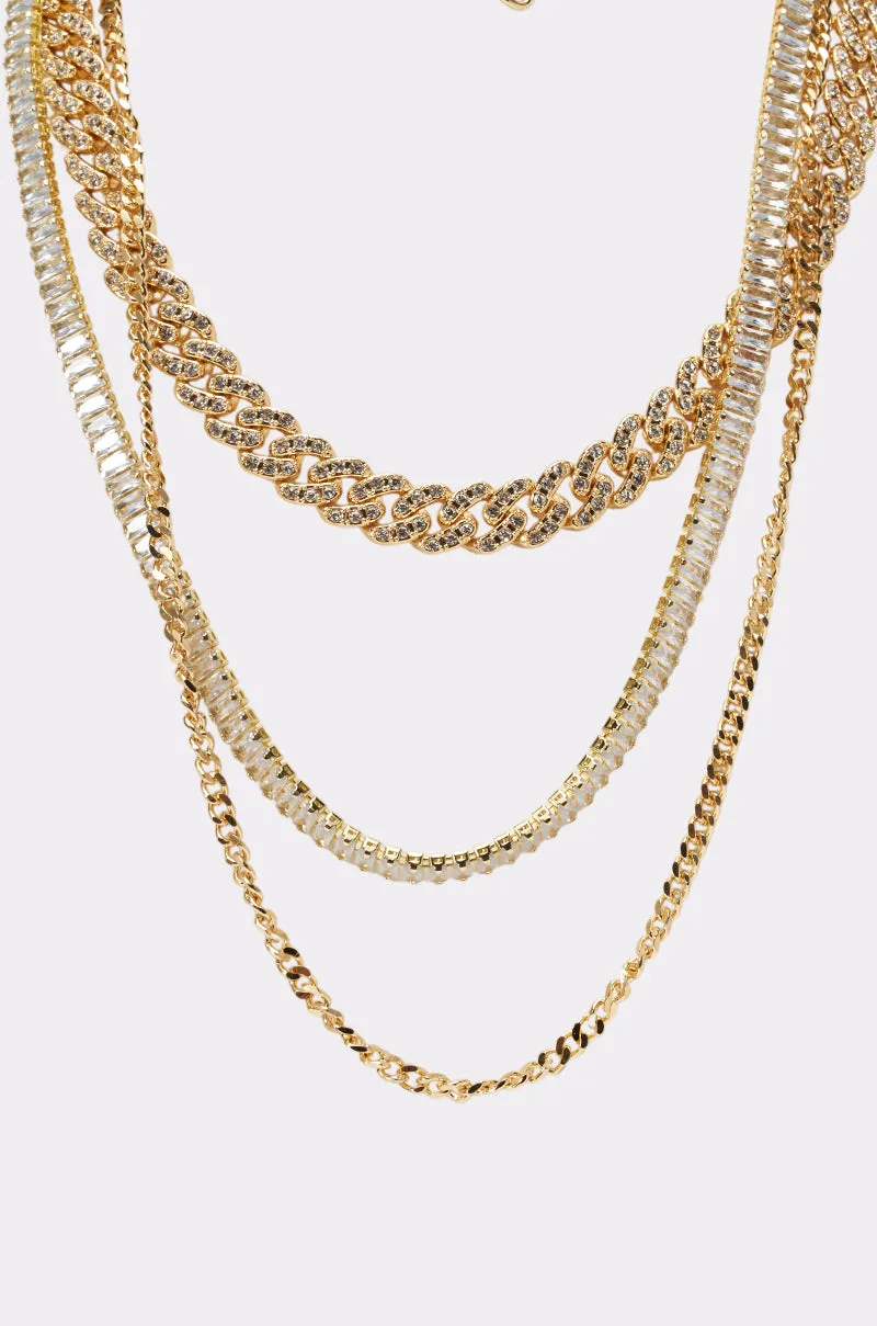 ICY LIFE NECKLACE sold by AKIRA product image thumbnail 3