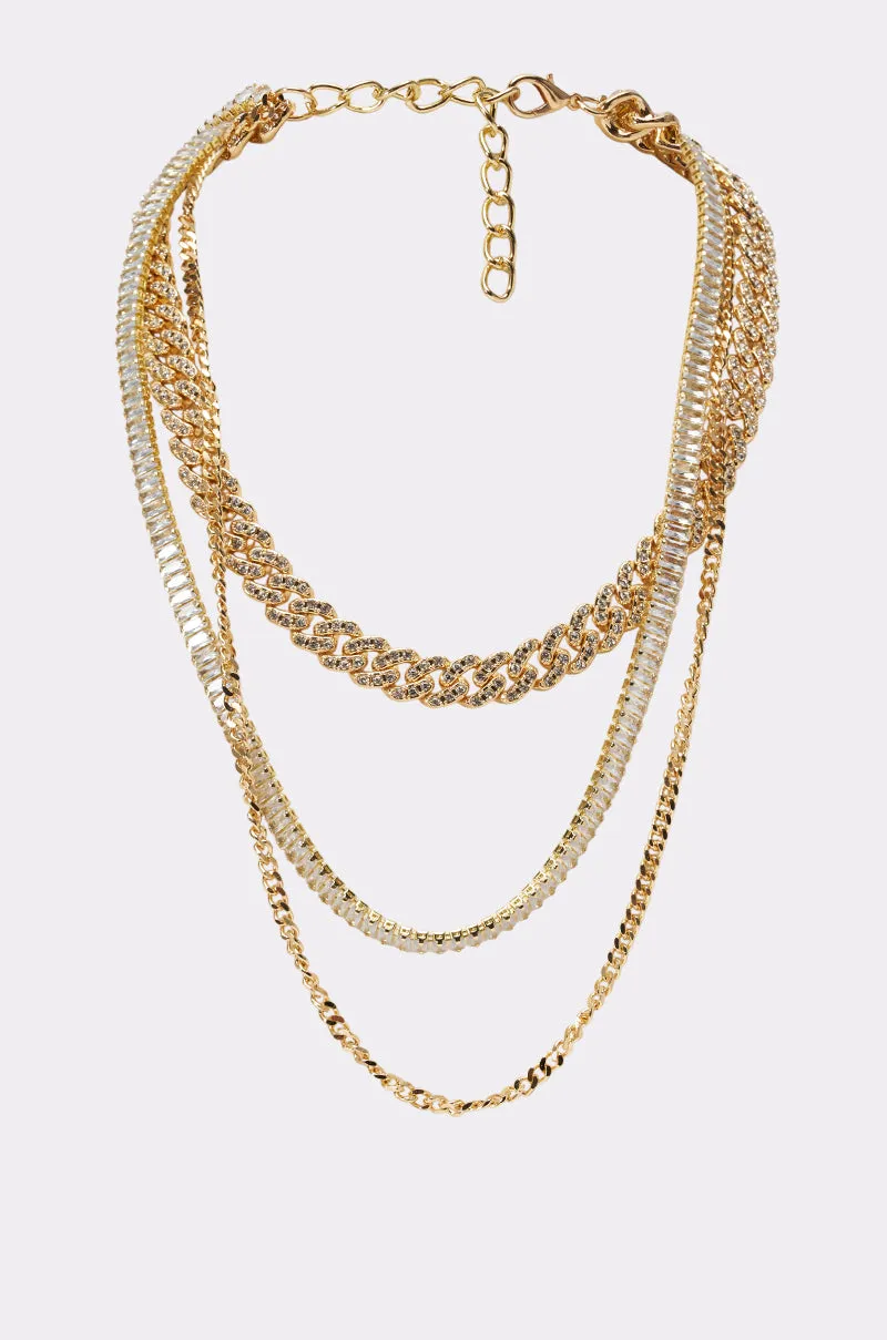 ICY LIFE NECKLACE sold by AKIRA product image thumbnail 2
