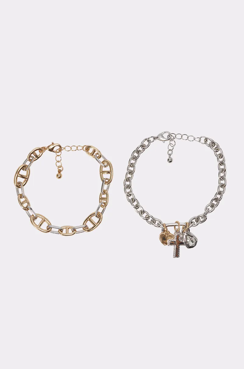 CHARMED BRACELET SET sold by AKIRA product image thumbnail 3