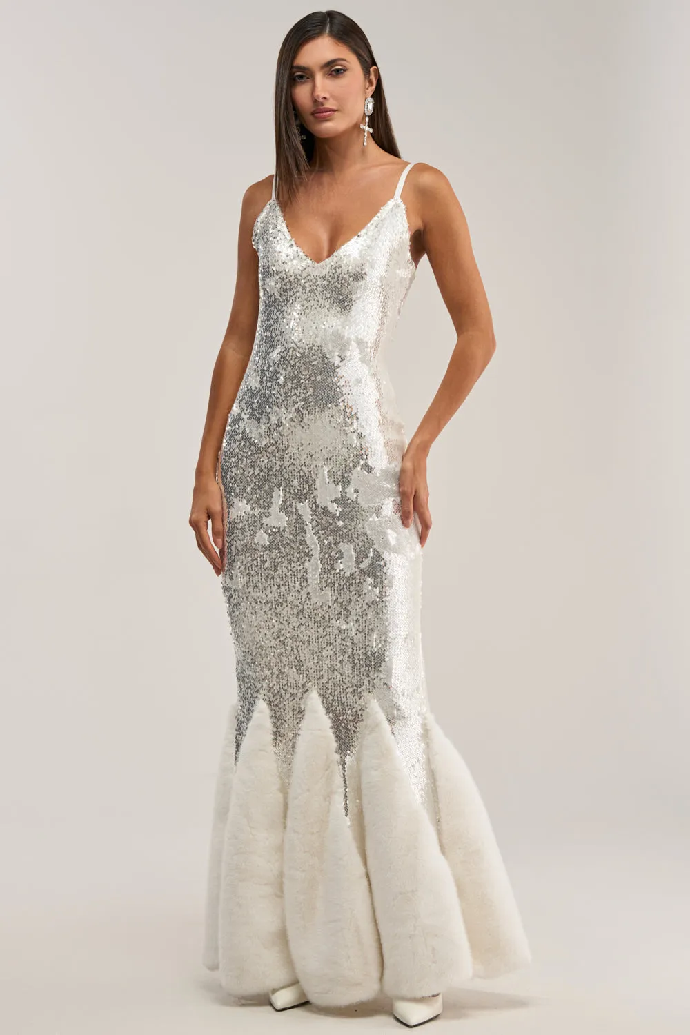 WORTH THE STARES EMBELLISHED MAXI DRESS sold by AKIRA product image thumbnail 2