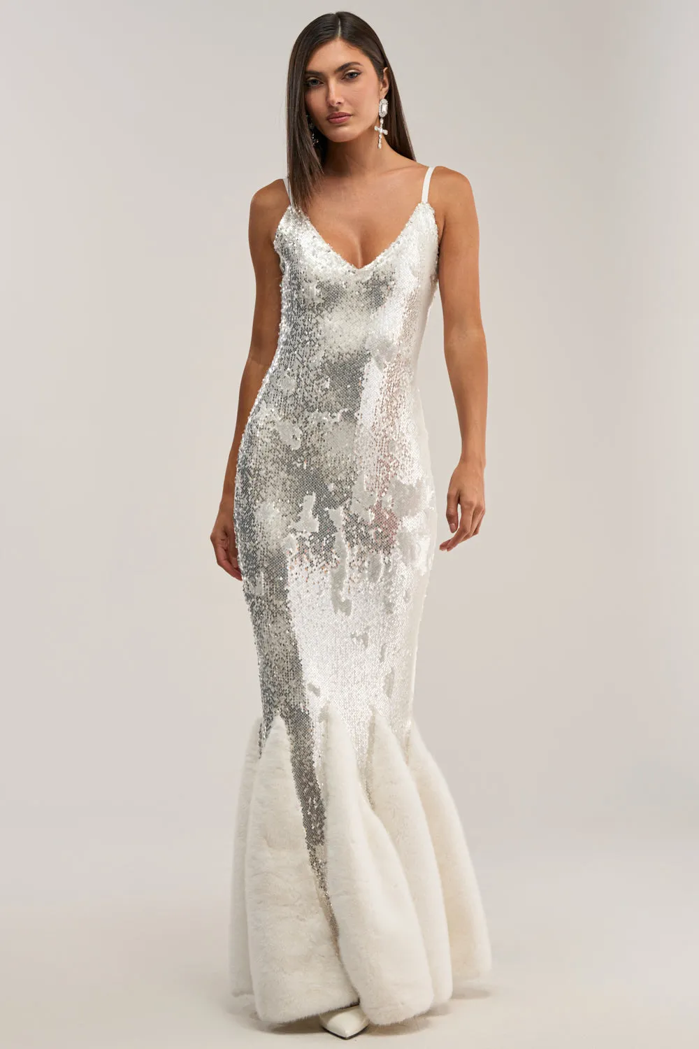 WORTH THE STARES EMBELLISHED MAXI DRESS sold by AKIRA product image thumbnail 3