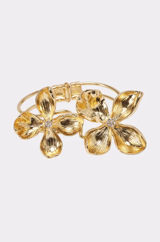 IN THE GARDEN BRACELET CUFF made by AKIRA