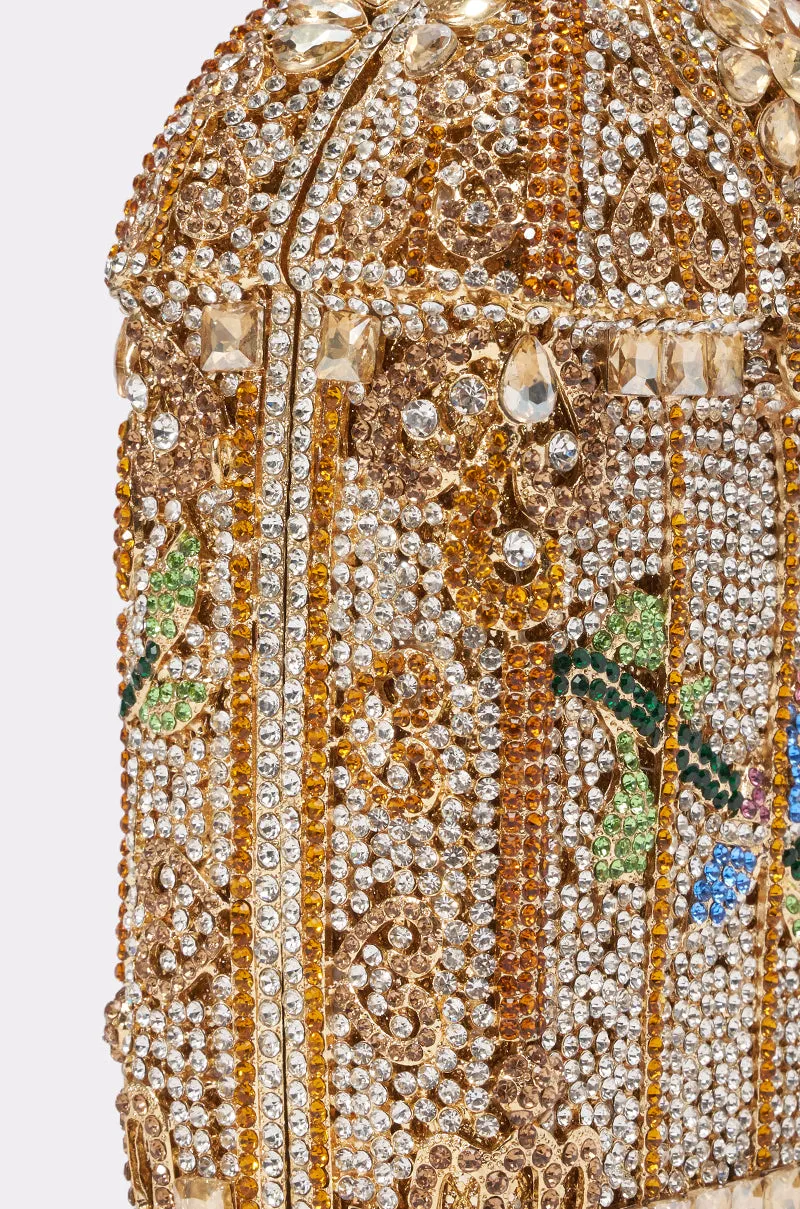 EXQUISITE BLING LUXE CLUTCH sold by AKIRA product image thumbnail 4