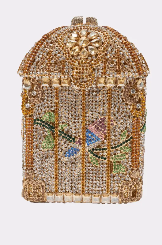 EXQUISITE BLING LUXE CLUTCH made by AKIRA