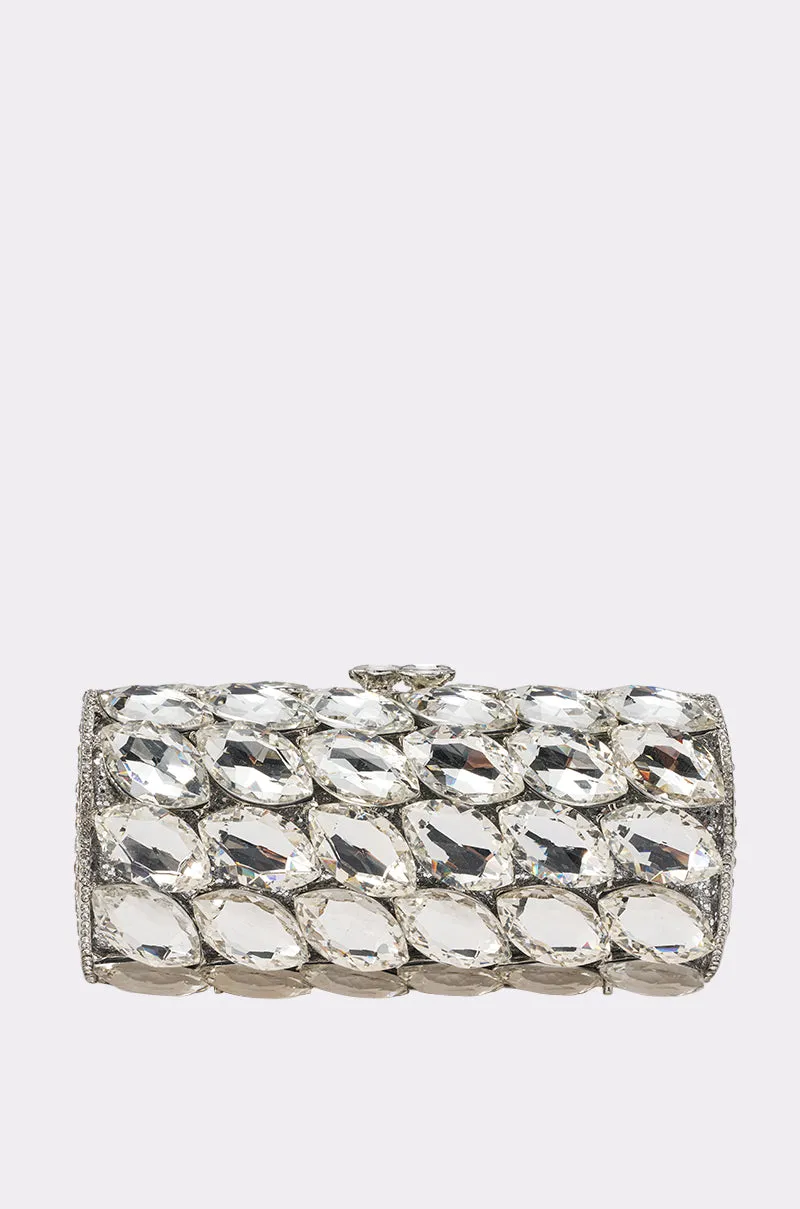 RHINESTONE BLING BAG sold by AKIRA
