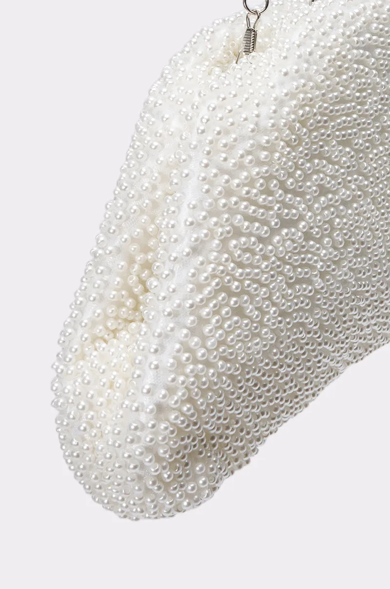 FEEL ME PEARL CLUTCH sold by AKIRA product image thumbnail 5