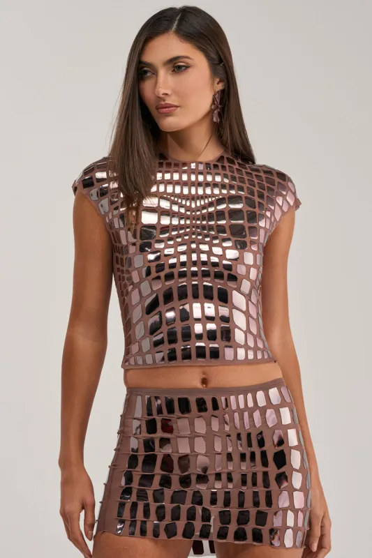 SEE THROUGH ME TOP made by AKIRA