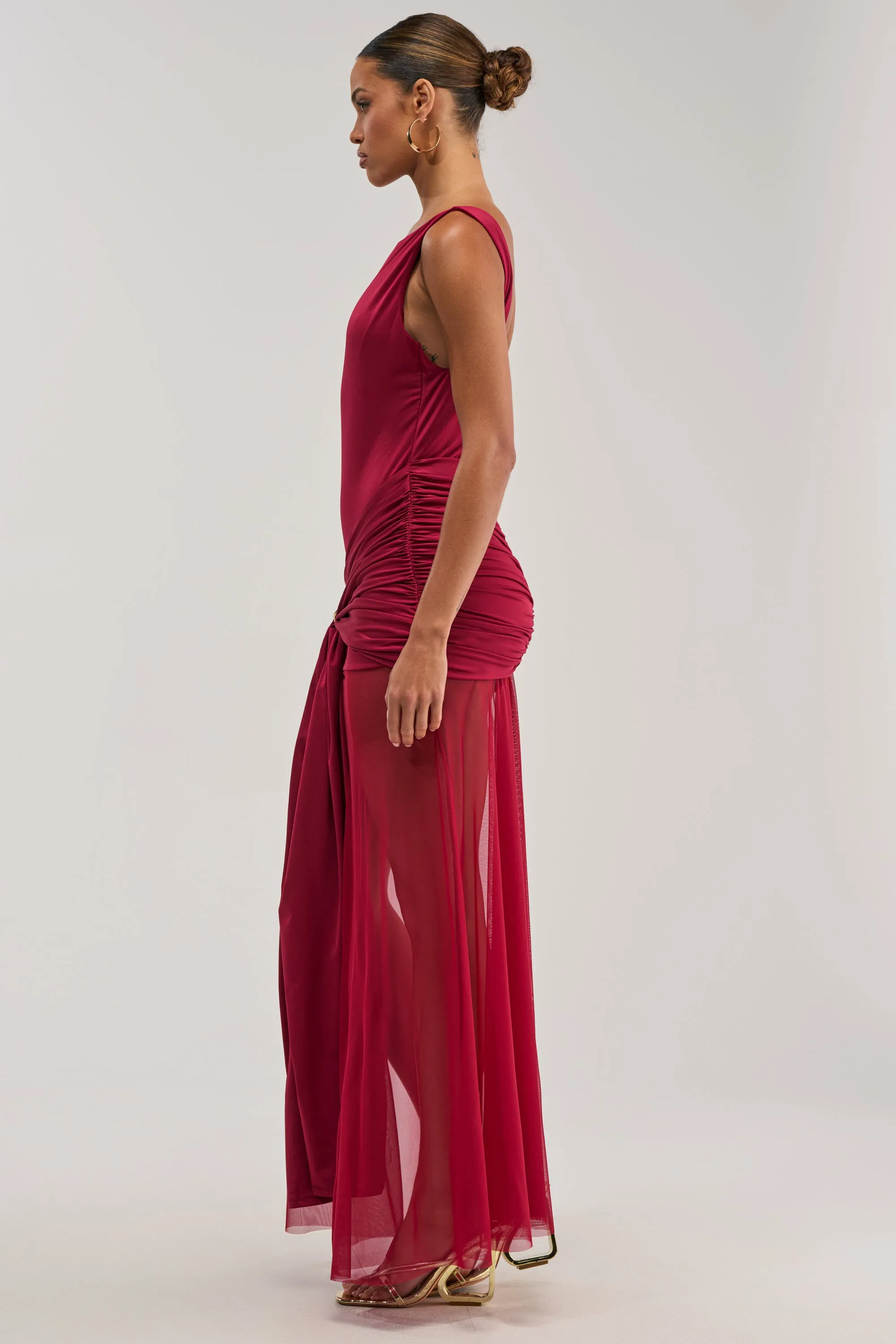 CHAMPAGNE TOAST MAXI DRESS sold by AKIRA product image thumbnail 3